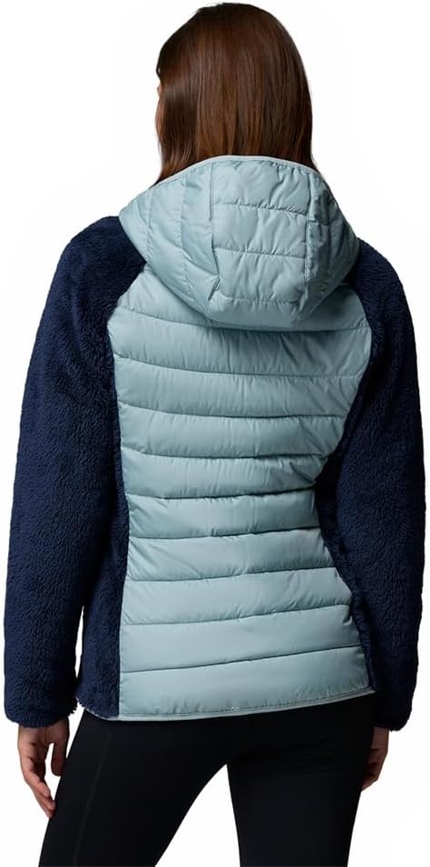 image:imageColumbia Damen Powder Lite II Sherpa Hybrid Jacket Pufferjacke 1er PackCollegiate Navy Crushed Blue
