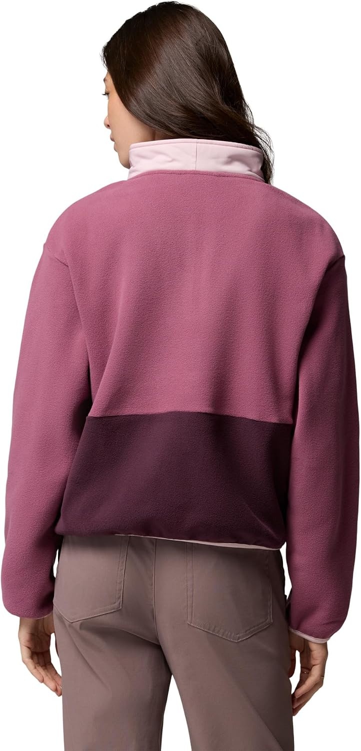 image:imageColumbia Damen Sequoia Grove 2 Half Zip Fleece Fleeceberzug 1er PackAntique Mauve Moonvista Mineral Pink