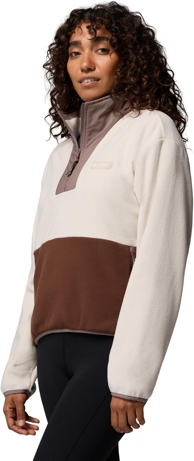 image:imageColumbia Damen Sequoia Grove 2 Half Zip Fleece Fleeceberzug 1er PackDark Stone Tobacco Iron