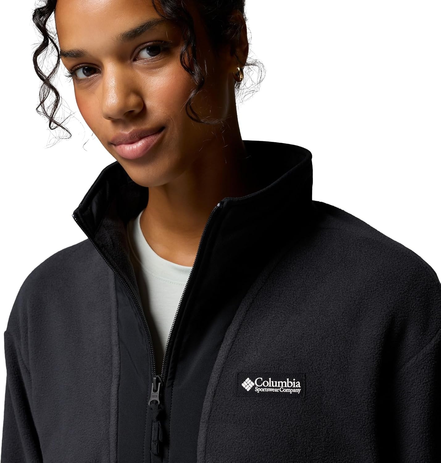 image:imageColumbia Damen Sequoia Grove 2 Half Zip Fleece Fleeceberzug 1er PackSchwarz