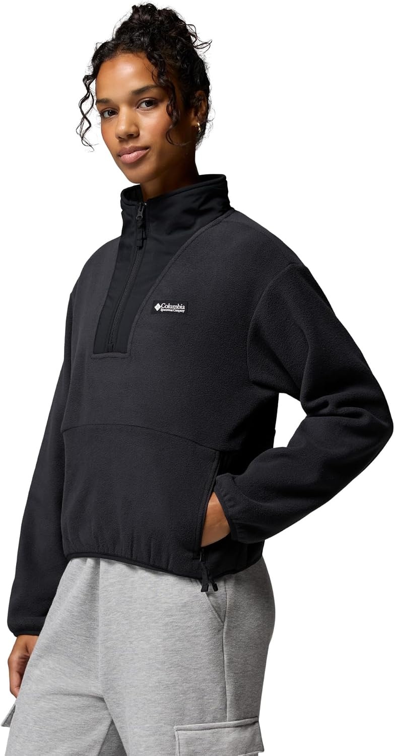 image:imageColumbia Damen Sequoia Grove 2 Half Zip Fleece Fleeceberzug 1er PackSchwarz
