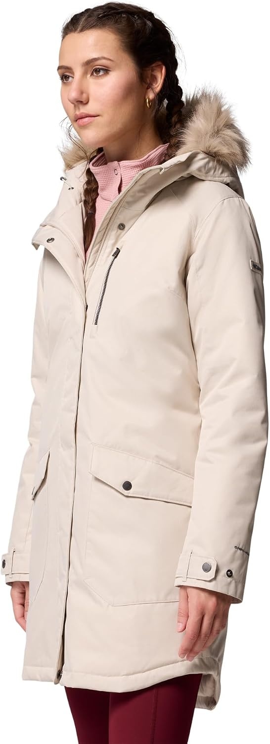 image:imageColumbia Damen Suttle Mountain Long Insulated Jacket Winterjacke 1er PackDark Stone