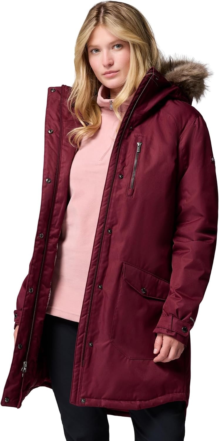 image:imageColumbia Damen Suttle Mountain Long Insulated Jacket Winterjacke 1er PackRich Wine