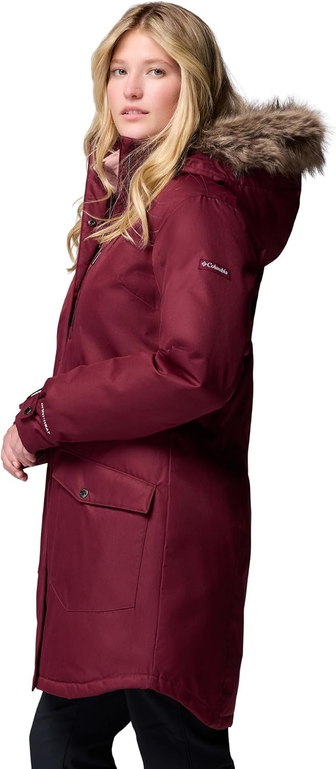 image:imageColumbia Damen Suttle Mountain Long Insulated Jacket Winterjacke 1er PackRich Wine