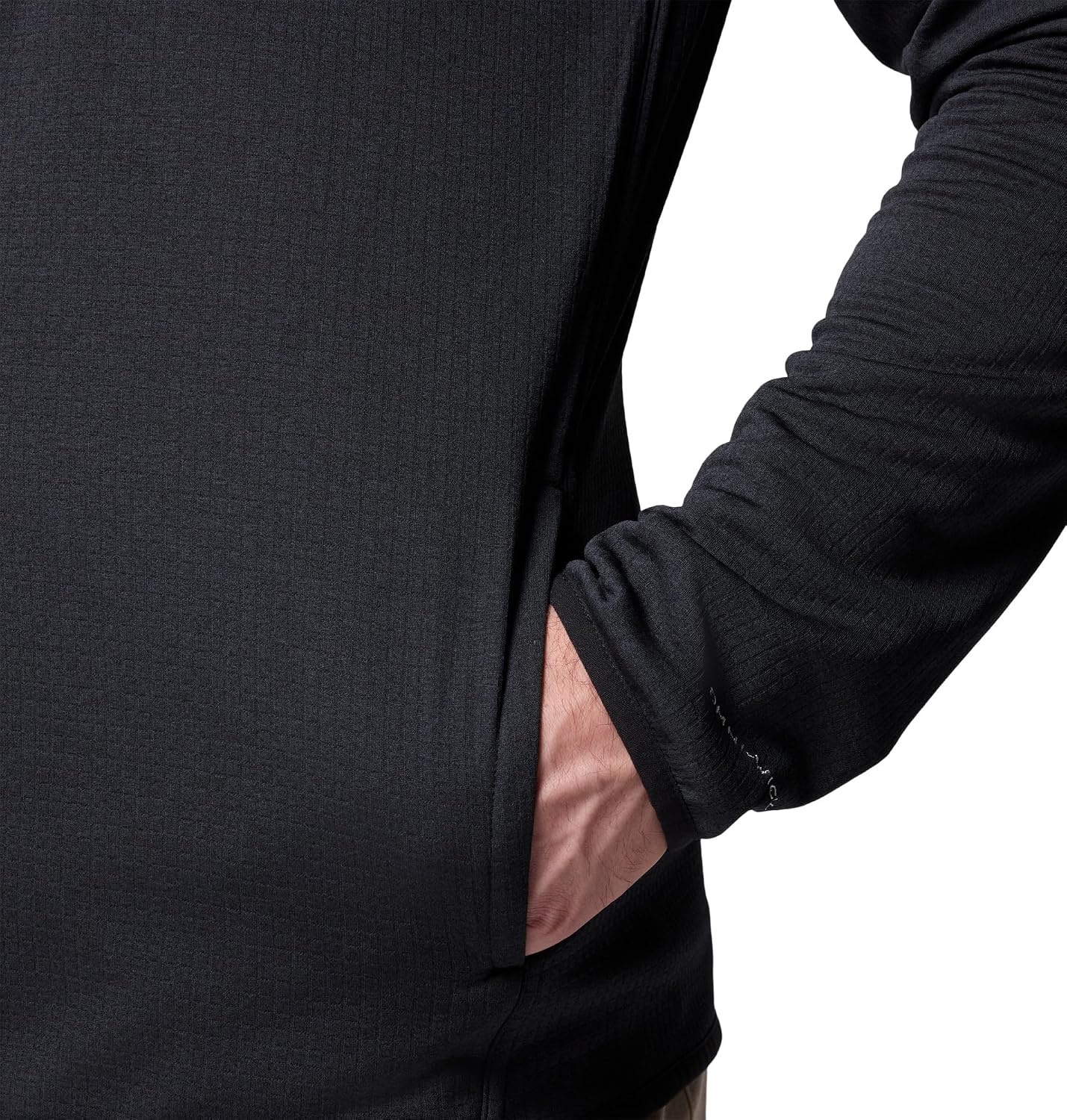 image:imageColumbia Essential Hike Grid Fleece Full Zip Fleecejacke mit durchgehendem Reiverschluss fr HerrenSchwarz