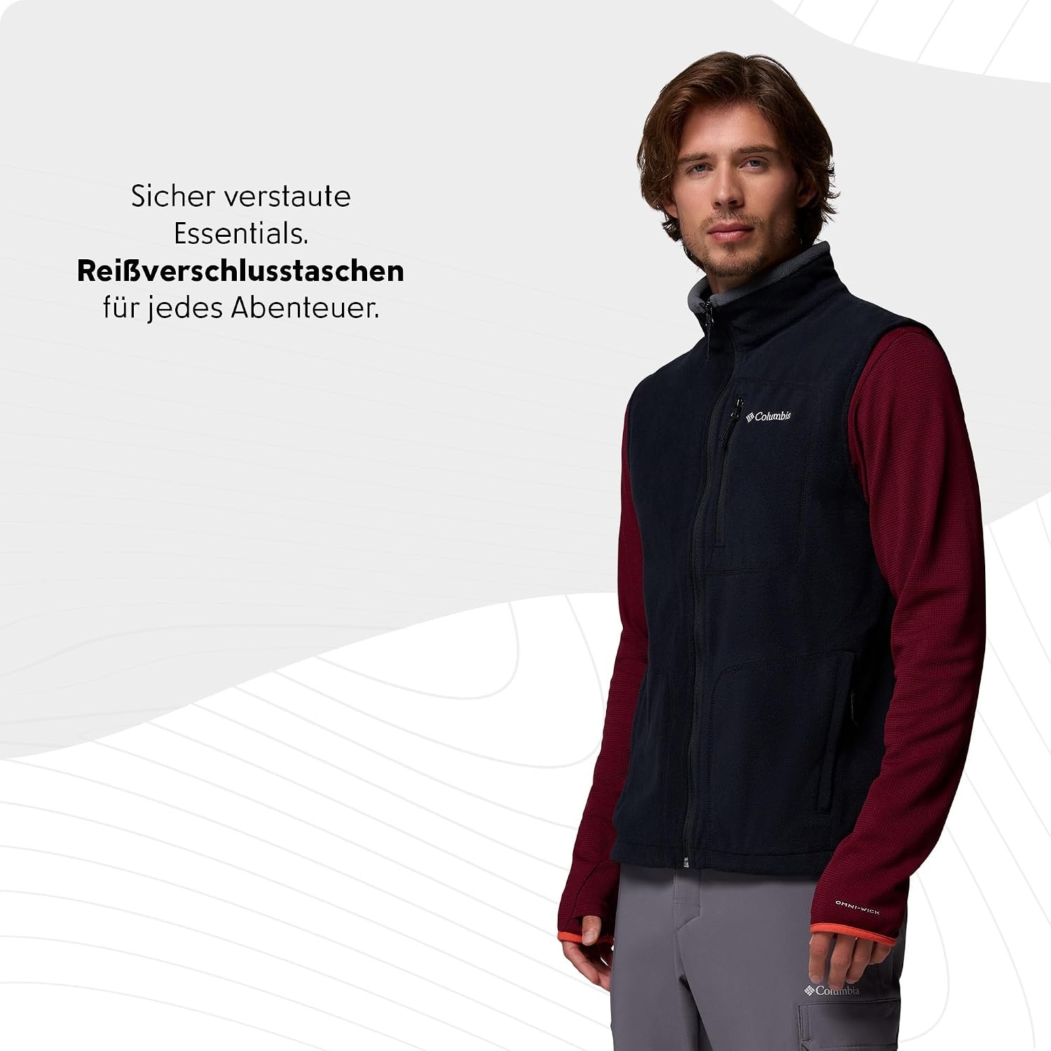 image:imageColumbia FAST TREK FLEECE VESTBlack 009