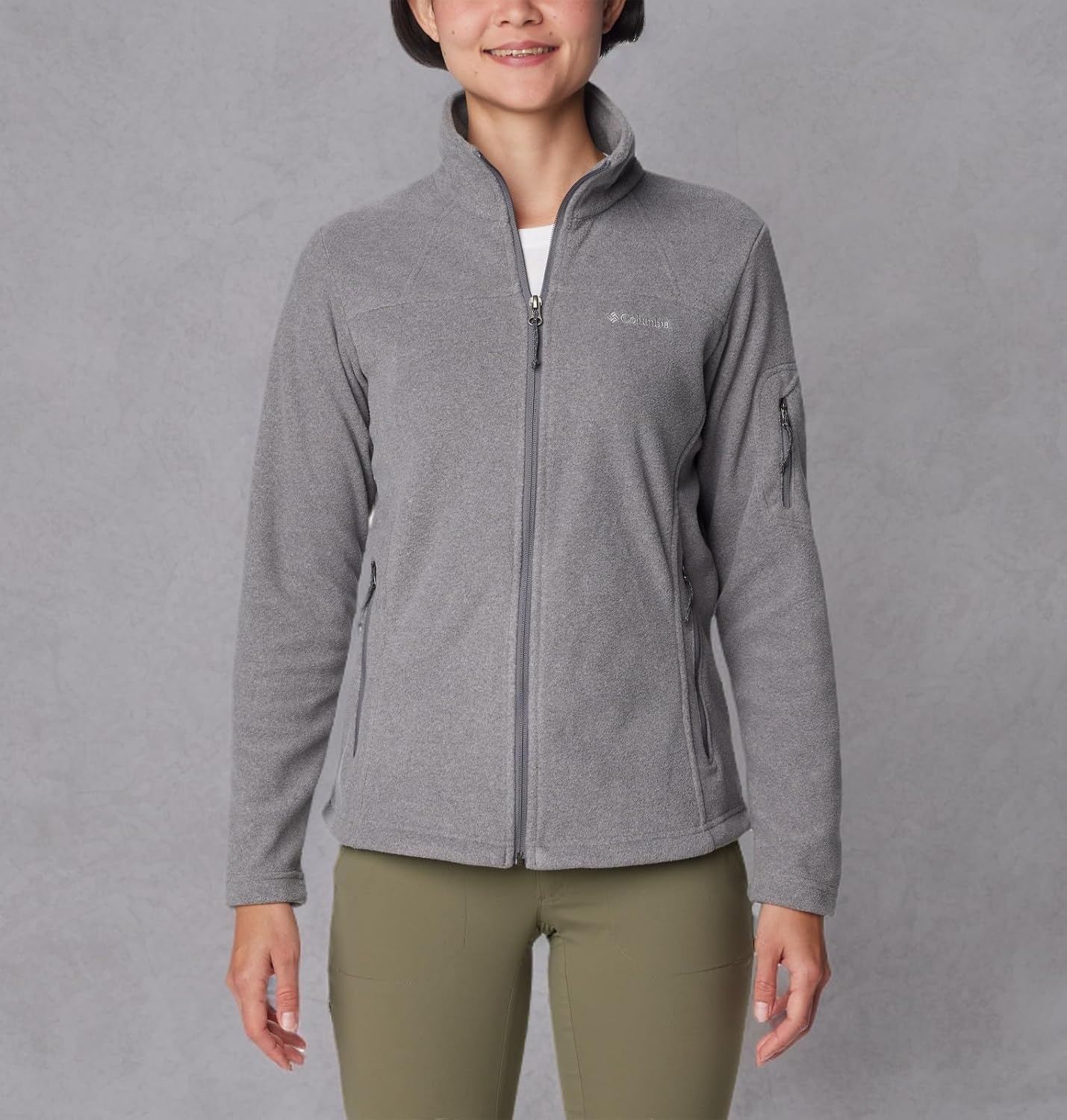 image:imageColumbia Fast Trek II JacketCity Grey HeatherCity Grey