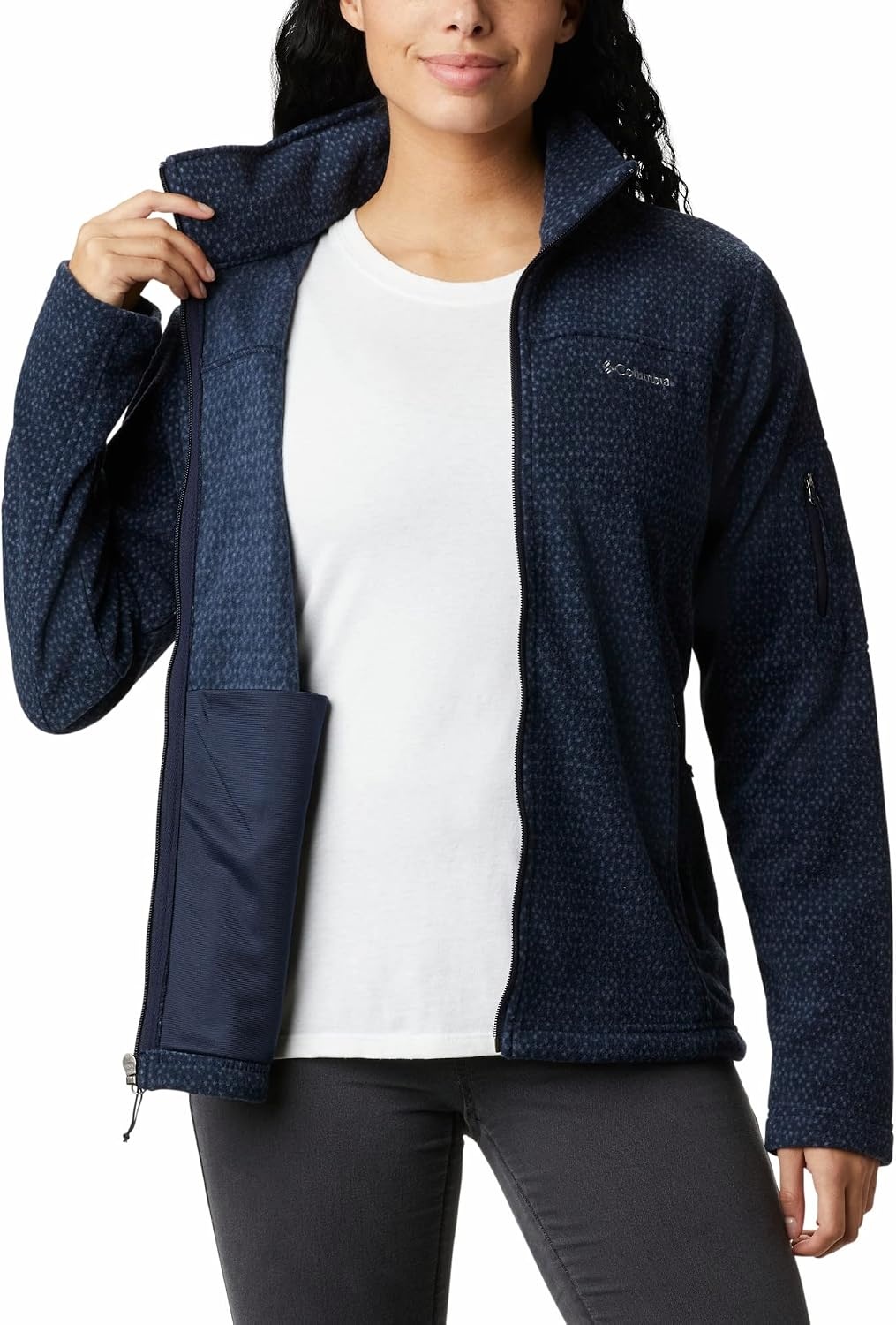 image:imageColumbia Fast Trek II JacketDark Nocturnal Sparkler