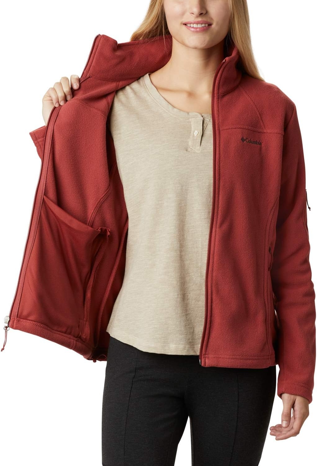 image:imageColumbia Fast Trek II JacketDusty Crimson