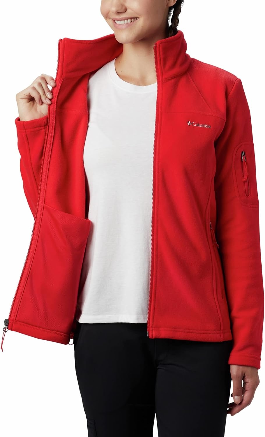 image:imageColumbia Fast Trek II JacketRed Lily