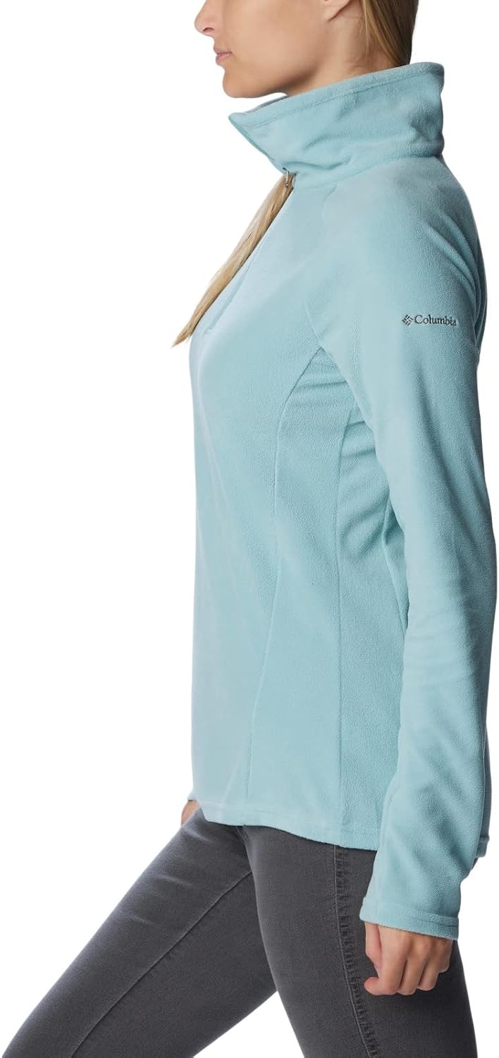image:imageColumbia Glacial IV 12 Zip Fleece Pullover fr DamenAqua Haze