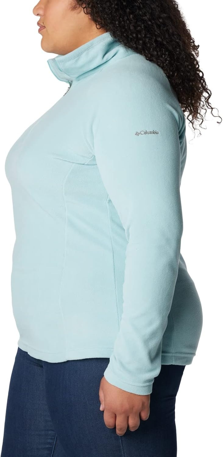 image:imageColumbia Glacial IV 12 Zip Fleece Pullover fr DamenAqua Haze