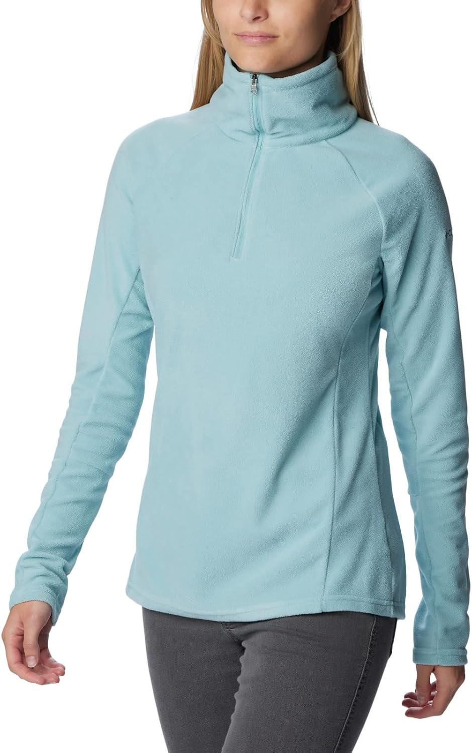 image:imageColumbia Glacial IV 12 Zip Fleece Pullover fr DamenAqua Haze