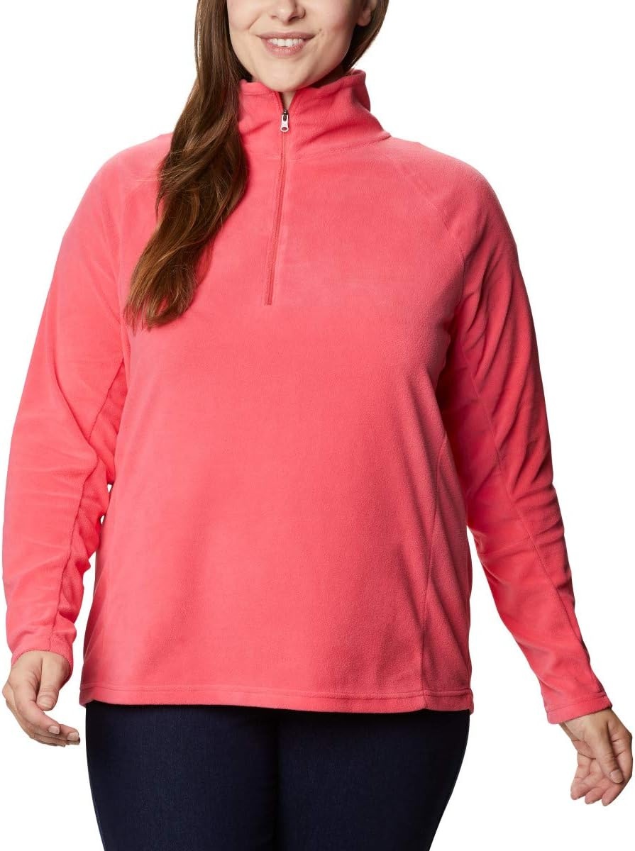 image:imageColumbia Glacial IV 12 Zip Fleece Pullover fr DamenBright Geranium