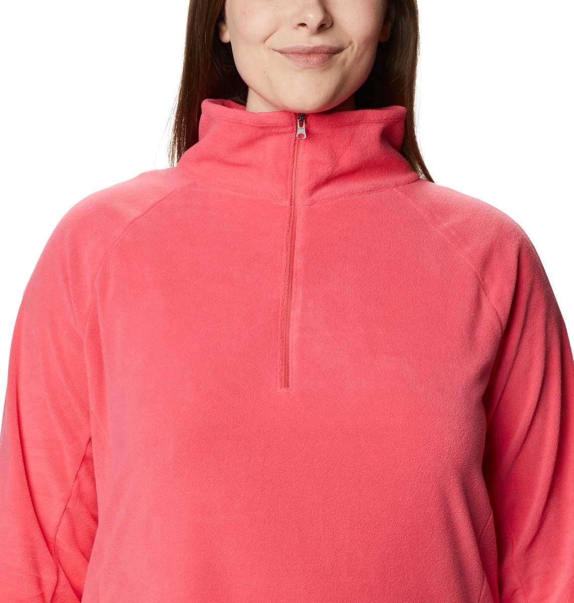 image:imageColumbia Glacial IV 12 Zip Fleece Pullover fr DamenBright Geranium