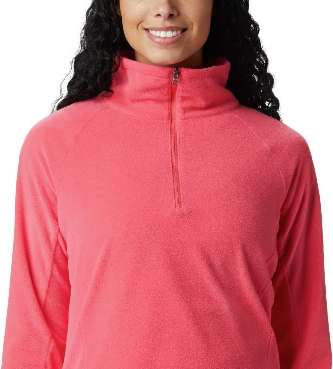 image:imageColumbia Glacial IV 12 Zip Fleece Pullover fr DamenBright Geranium