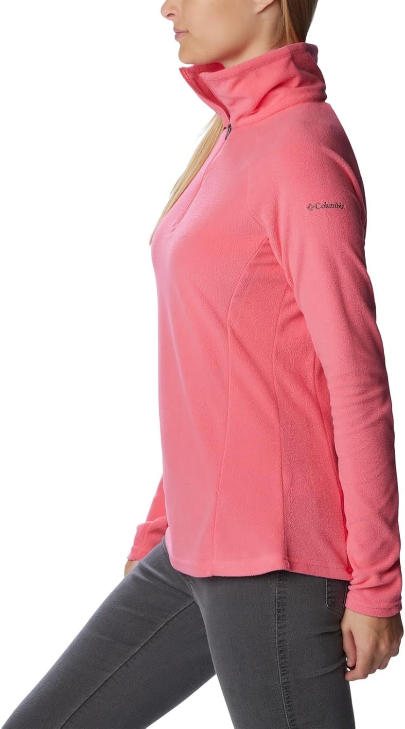 image:imageColumbia Glacial IV 12 Zip Fleece Pullover fr DamenCamellia Rose