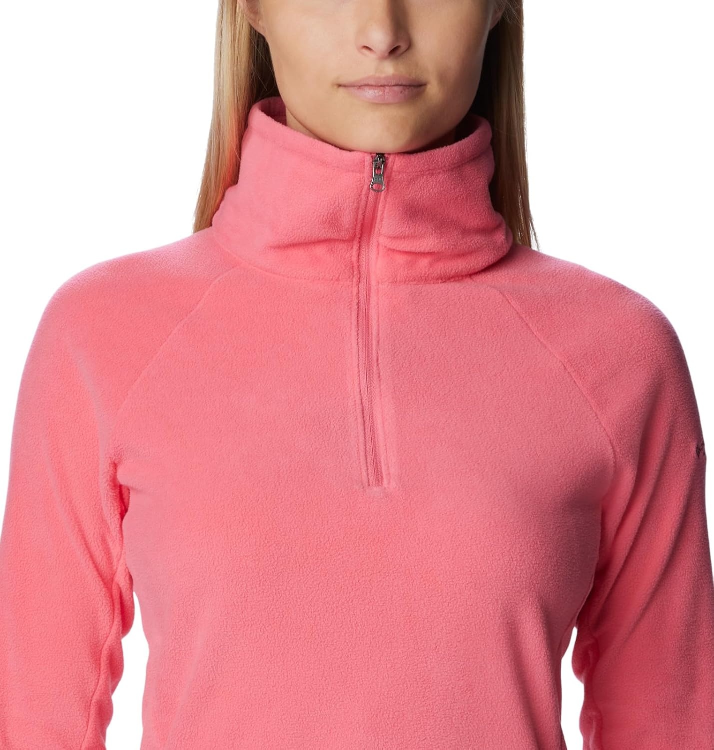 image:imageColumbia Glacial IV 12 Zip Fleece Pullover fr DamenCamellia Rose