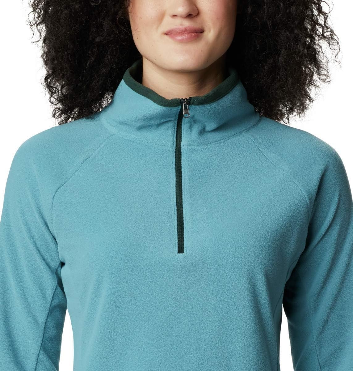 image:imageColumbia Glacial IV 12 Zip Fleece Pullover fr DamenCanyon Blue Spruce