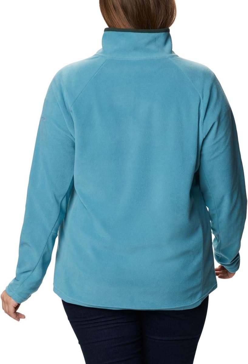 image:imageColumbia Glacial IV 12 Zip Fleece Pullover fr DamenCanyon Blue Spruce