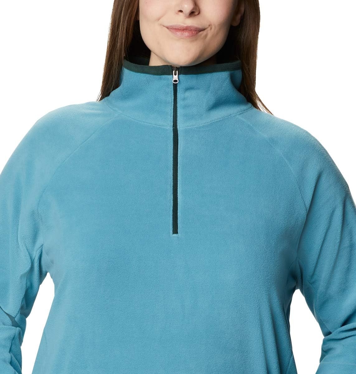 image:imageColumbia Glacial IV 12 Zip Fleece Pullover fr DamenCanyon Blue Spruce
