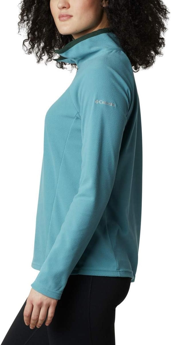 image:imageColumbia Glacial IV 12 Zip Fleece Pullover fr DamenCanyon Blue Spruce