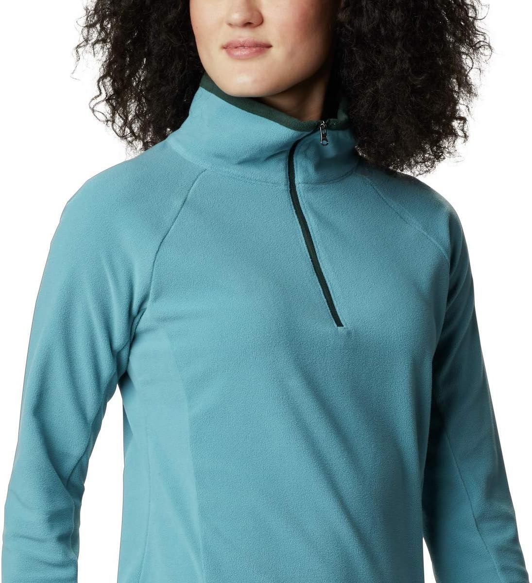 image:imageColumbia Glacial IV 12 Zip Fleece Pullover fr DamenCanyon Blue Spruce