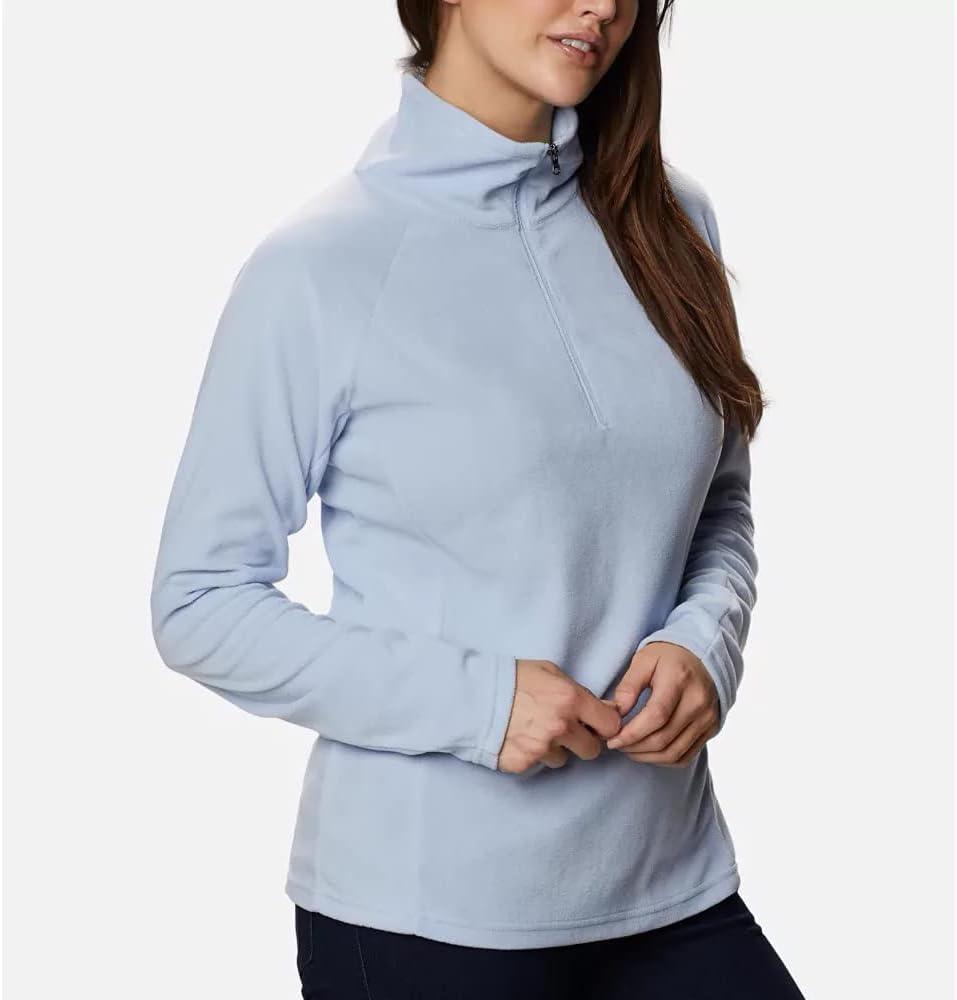 image:imageColumbia Glacial IV 12 Zip Fleece Pullover fr DamenFaded Sky