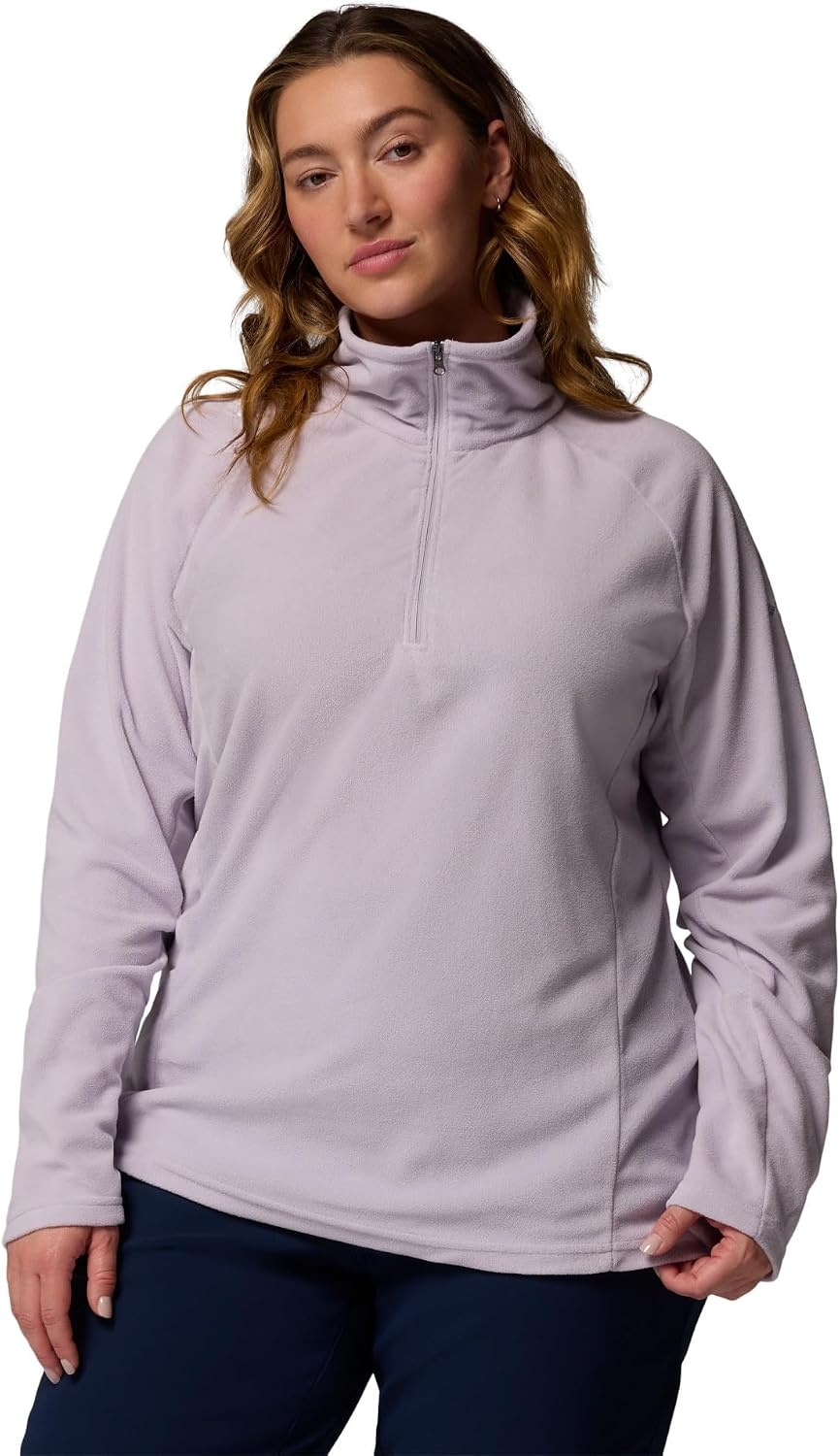 image:imageColumbia Glacial IV 12 Zip Fleece Pullover fr DamenLavender Pearl