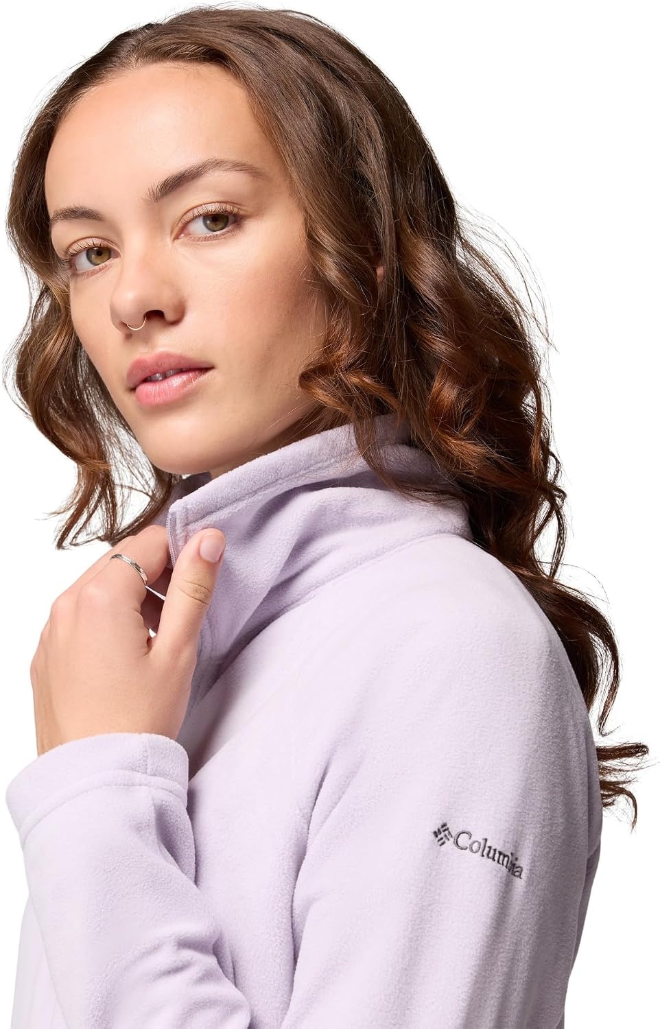 image:imageColumbia Glacial IV 12 Zip Fleece Pullover fr DamenLavender Pearl