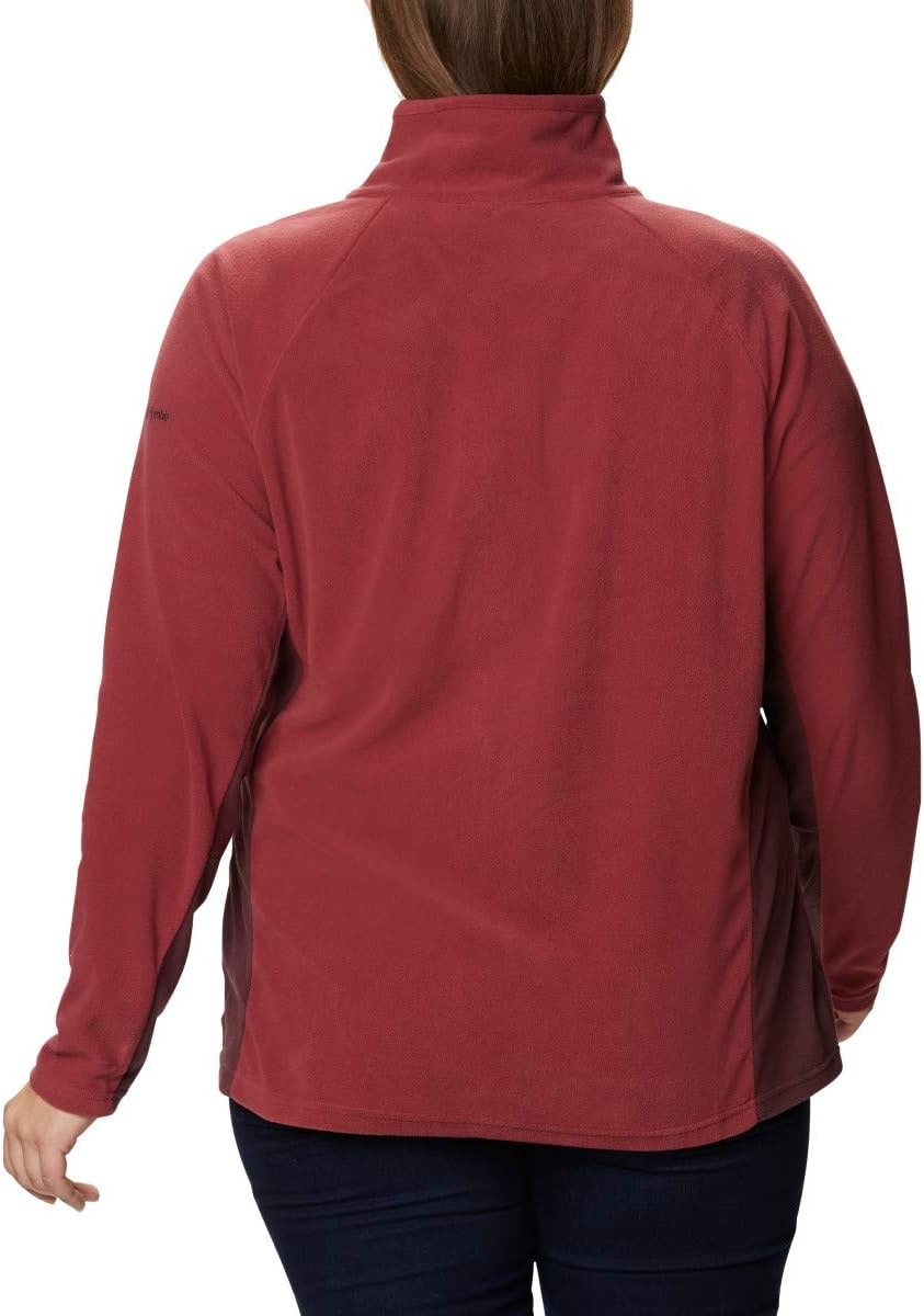 image:imageColumbia Glacial IV 12 Zip Fleece Pullover fr DamenMarsala RedMalbec