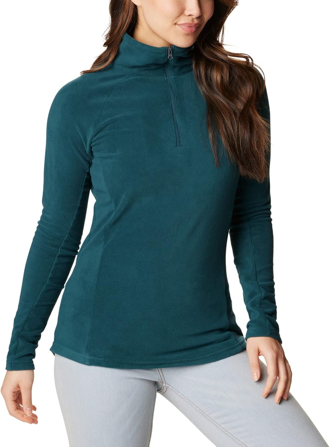 image:imageColumbia Glacial IV 12 Zip Fleece Pullover fr DamenNight Wave