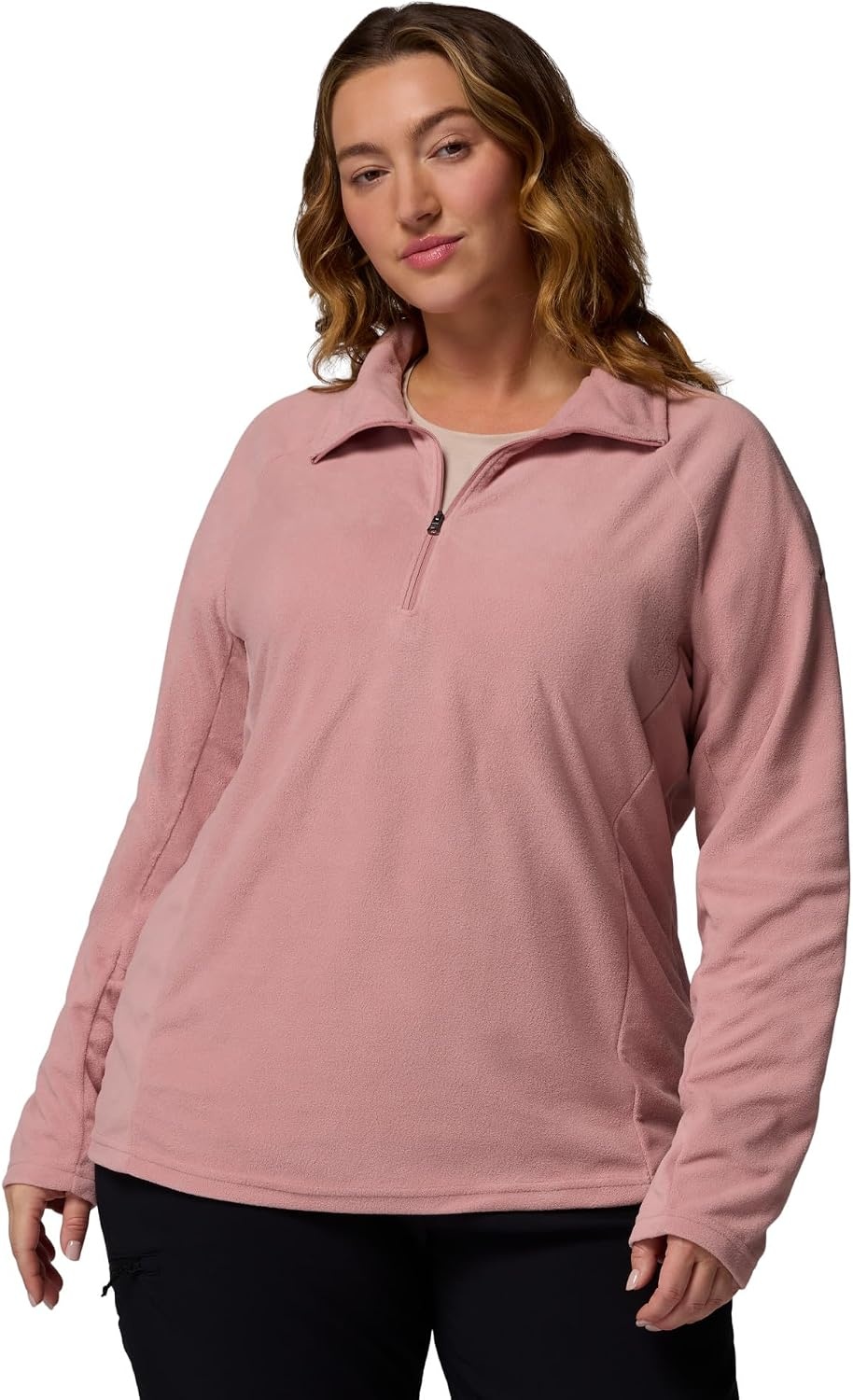 image:imageColumbia Glacial IV 12 Zip Fleece Pullover fr DamenRadiergummi Rosa