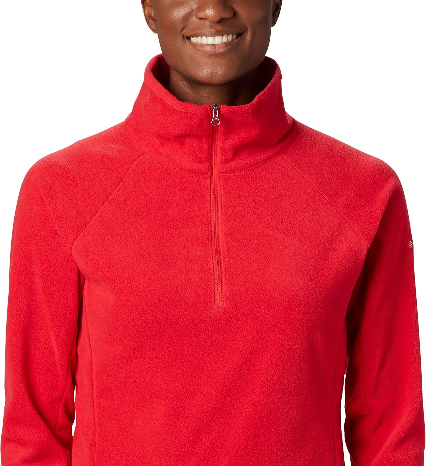 image:imageColumbia Glacial IV 12 Zip Fleece Pullover fr DamenRed Lily