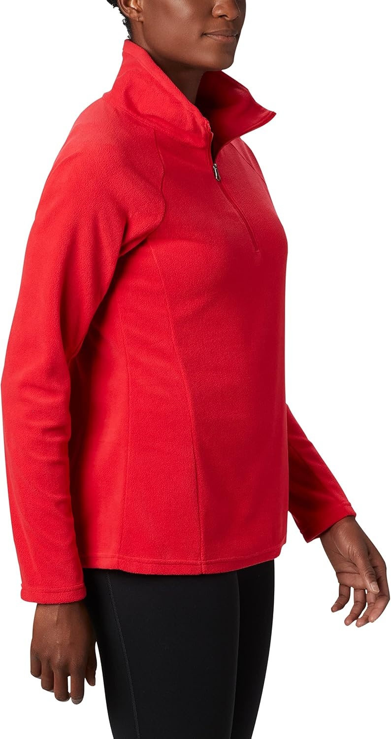 image:imageColumbia Glacial IV 12 Zip Fleece Pullover fr DamenRed Lily
