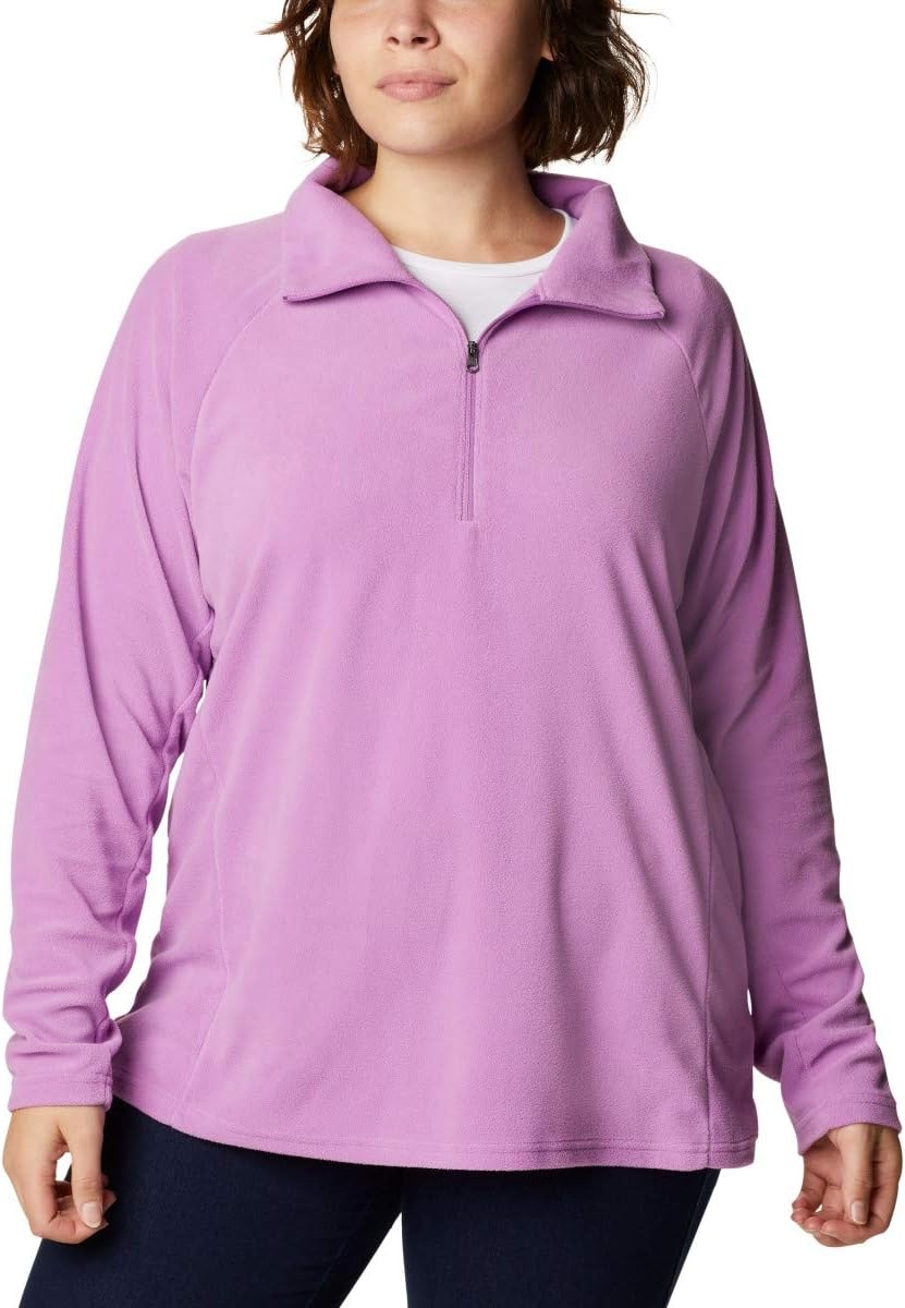 image:imageColumbia Glacial IV 12 Zip Fleece Pullover fr DamenRosa Blossom Pink