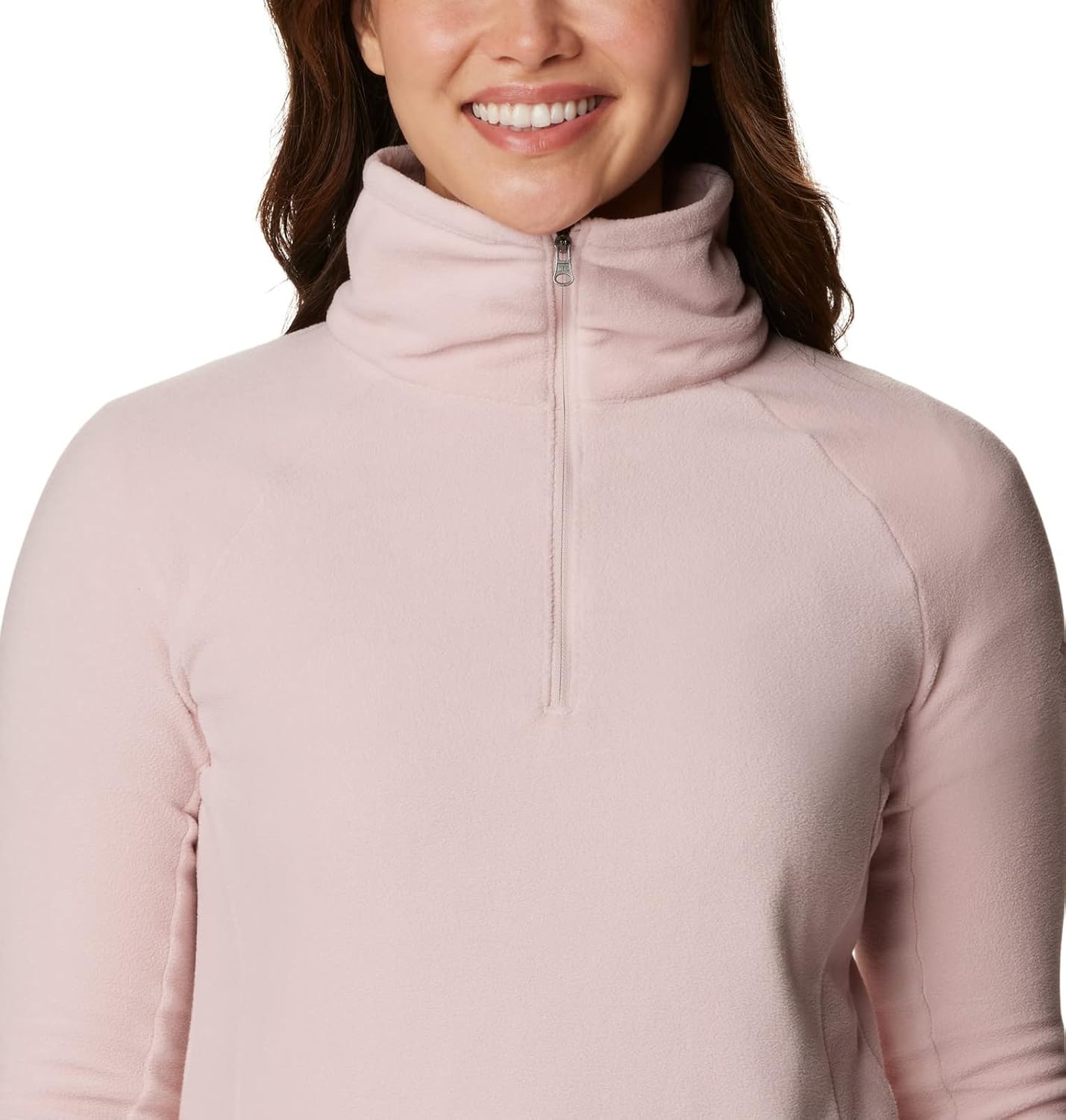 image:imageColumbia Glacial IV 12 Zip Fleece Pullover fr DamenRosa Dusty Pink