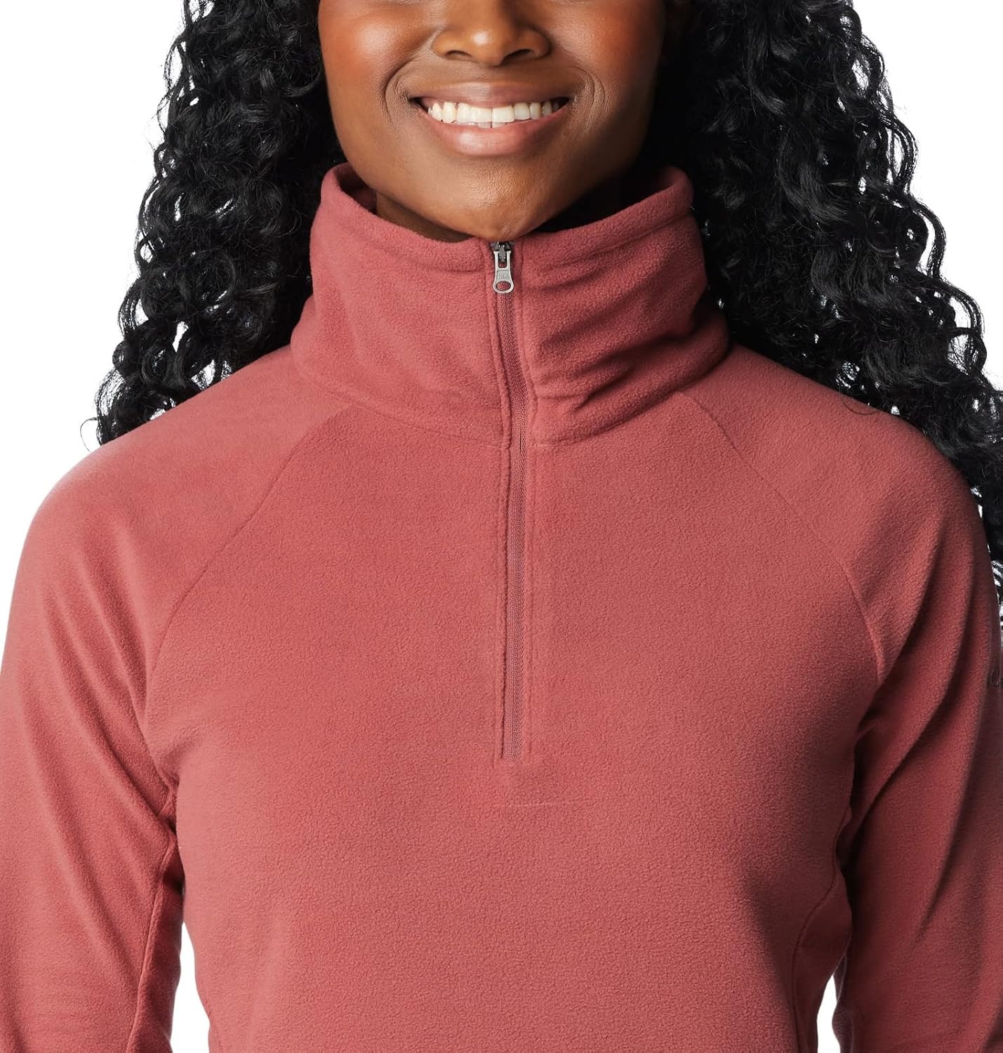 image:imageColumbia Glacial IV 12 Zip Fleece Pullover fr DamenRot Beetroot