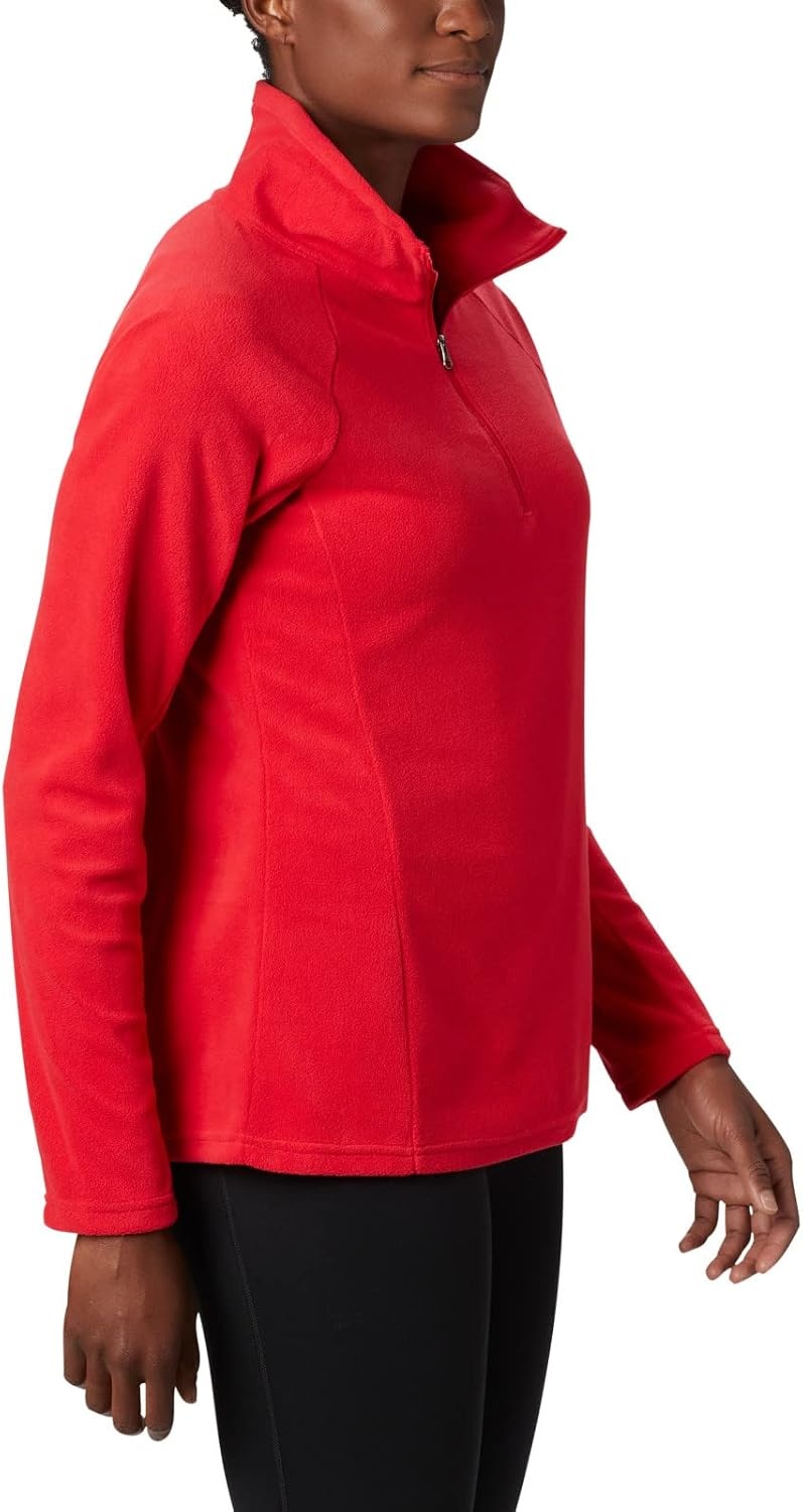 image:imageColumbia Glacial IV 12 Zip Fleece Pullover fr DamenRote Lilie