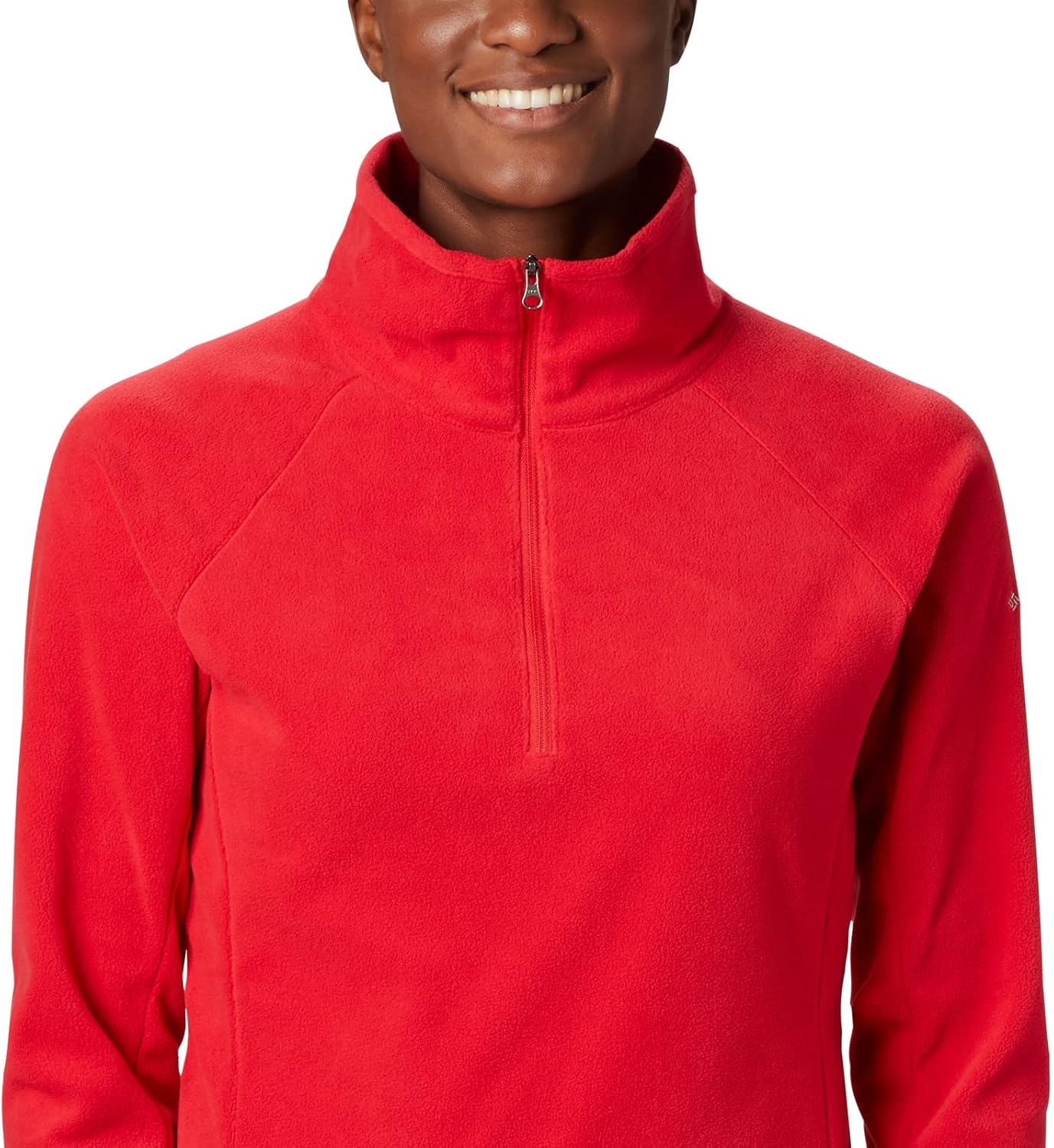 image:imageColumbia Glacial IV 12 Zip Fleece Pullover fr DamenRote Lilie