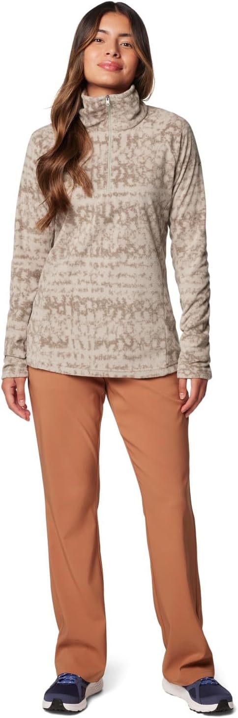 image:imageColumbia Glacial IV 12 Zip Fleece Pullover fr DamenSafaristreifen