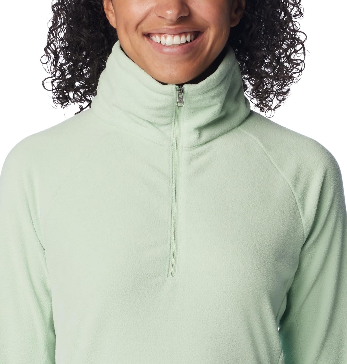 image:imageColumbia Glacial IV 12 Zip Fleece Pullover fr DamenSage Leaf
