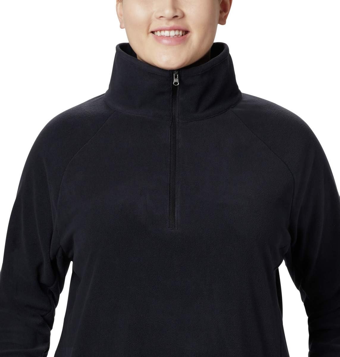 image:imageColumbia Glacial IV 12 Zip Fleece Pullover fr DamenSchwarz