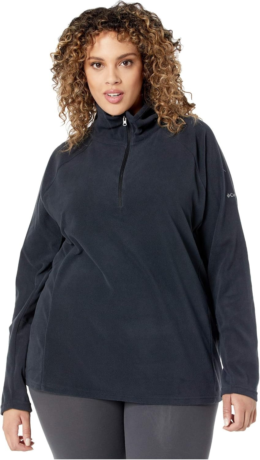 image:imageColumbia Glacial IV 12 Zip Fleece Pullover fr DamenSchwarz