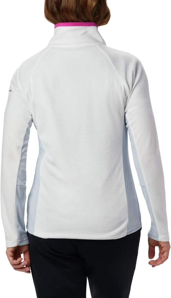 image:imageColumbia Glacial IV 12 Zip Fleece Pullover fr DamenSea Salt Cirru