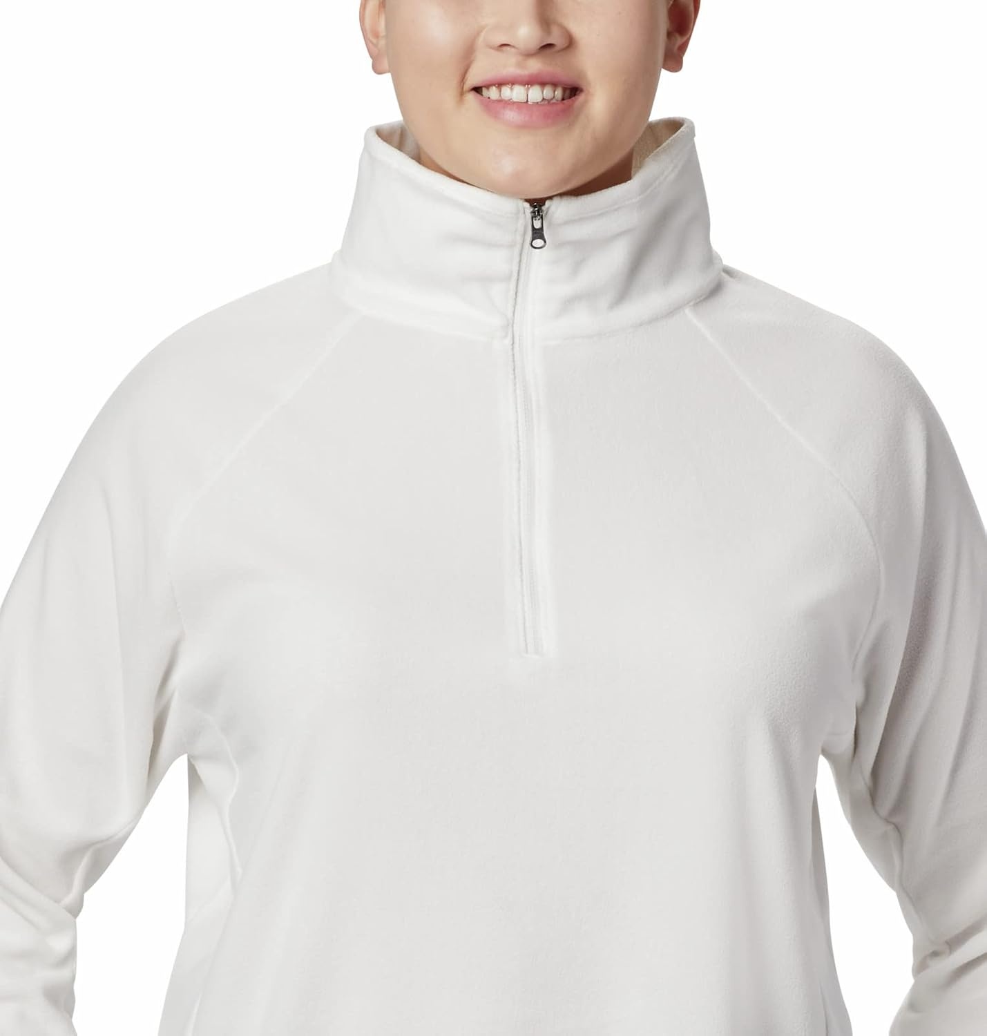 image:imageColumbia Glacial IV 12 Zip Fleece Pullover fr DamenSea Salt