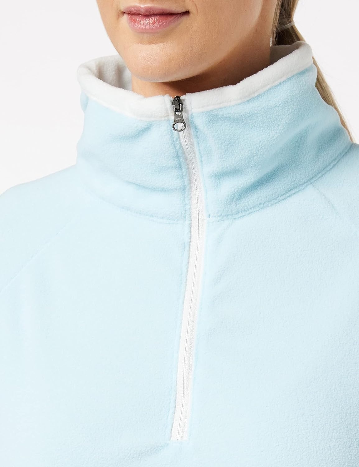 image:imageColumbia Glacial IV 12 Zip Fleece Pullover fr DamenSpring BlueWhite