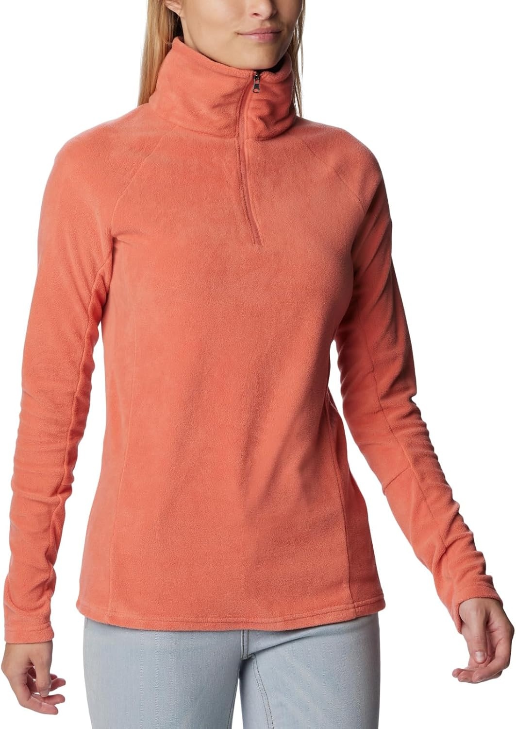 image:imageColumbia Glacial IV 12 Zip Fleece Pullover fr DamenVerblasstes Pfirsich