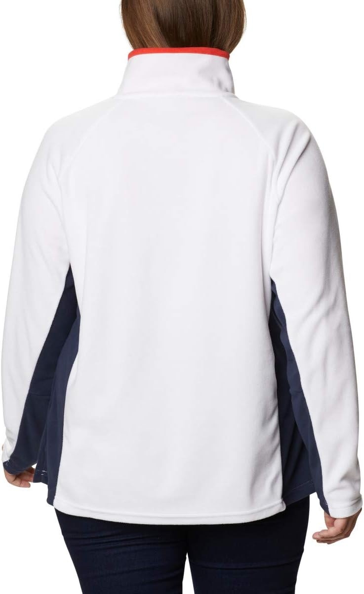 image:imageColumbia Glacial IV 12 Zip Fleece Pullover fr DamenWhite Dark Nocturnal