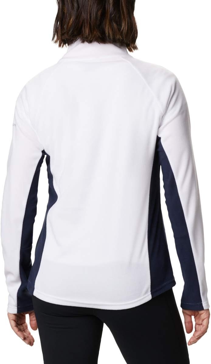 image:imageColumbia Glacial IV 12 Zip Fleece Pullover fr DamenWhite Dark Nocturnal